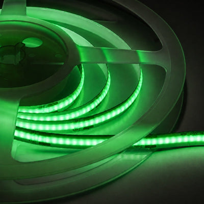 Ruban LED COB 5M 24V IP20 320LED/m - Vert