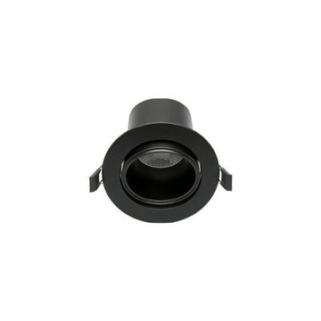 Foco empotrable orientable antideslumbrante 8W regulable CCT negro - 3000K/4000K/5700K
