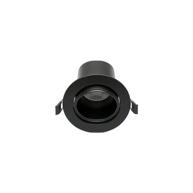 Spot Encastrable Orientable Anti-Éblouissement 8W Dimmable CCT Noir - 3000K/4000K/5700K – vue produit