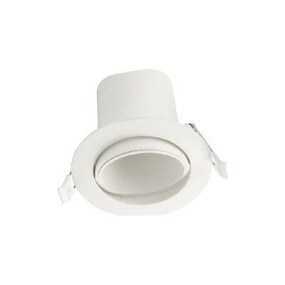 Verstelbare inbouwspot met verblindingsbescherming 8W dimbaar CCT wit - 3000K/4000K/5700K