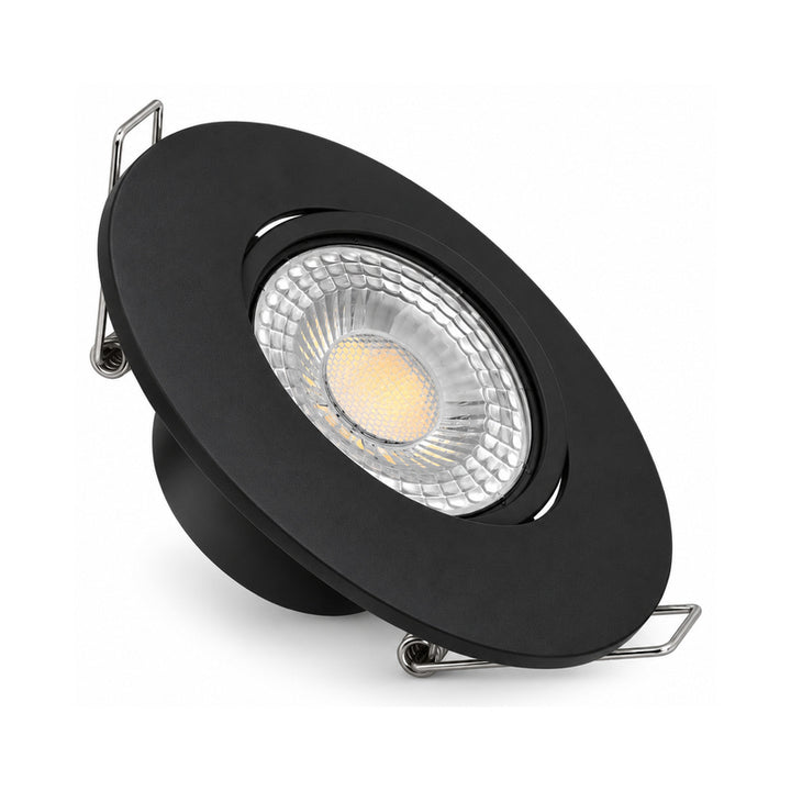 Spot Encastrable Extra Plat 4W CCT Noir ø90mm - 3000K/4000K/6500K – vue produit