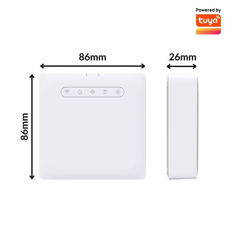 Thermostat Connecté pour Chauffage Électrique avec Technologie Fil Pilote - Zigbee