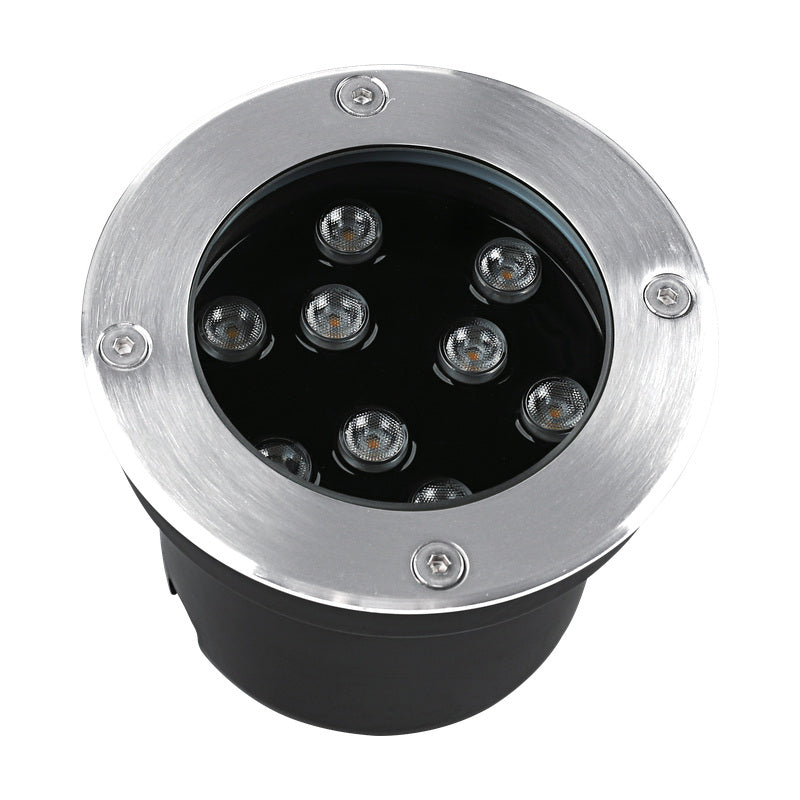 Spot Extérieur Encastrable 9W IP67 220V Sol 30° Ø120 – vue produit