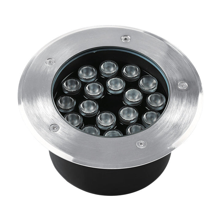 Spot Extérieur Encastrable 18W IP67 220V Sol 30° Ø180 – vue produit