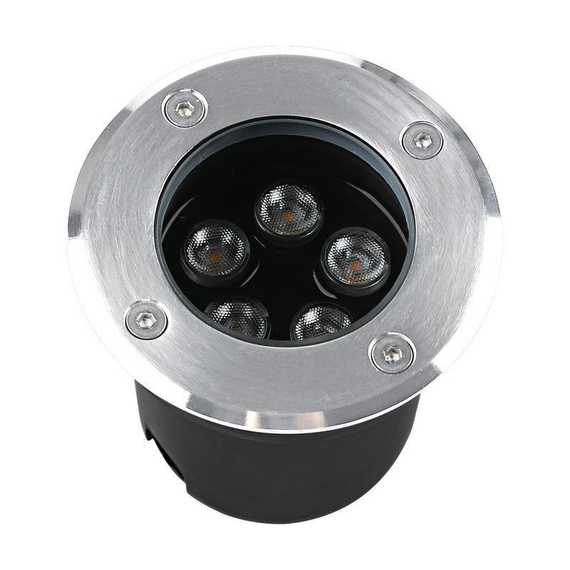 Spot Extérieur Encastrable 5W IP67 220V Sol 30° Ø80 – vue produit
