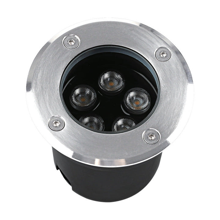 Spot Extérieur Encastrable 5W IP67 220V Sol 30° Ø80 – vue produit