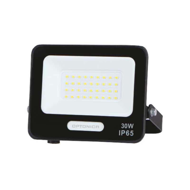 Projecteur LED SMD 30W IP65 2700lm Noir - Câble 15cm