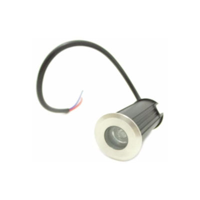 Spot Exterieur Encastrable LED Sol 1W 12V IP68 45°