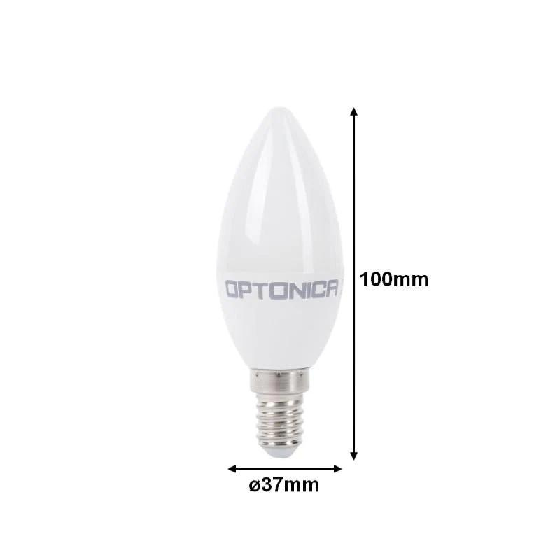 Ampoule LED E14 5.5W 220V C37 180°