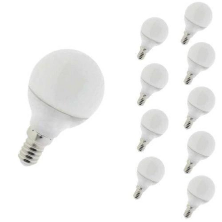 Ampoule E14 LED 6W 220V G45 Dimmable (Pack de 10)
