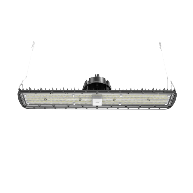 Suspension LED industrielle linéaire 150W/200W/250W 185lm/w avec Détecteur de Mouvement - Garantie 5 ans