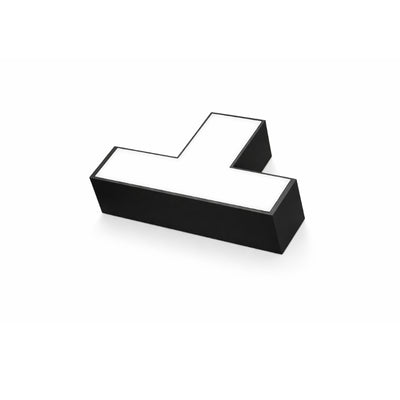 Connecteur T 10W pour Suspension Linéaire Interconnectable NOIR