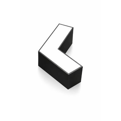 Connecteur L 120° 8W pour Suspension Linéaire Interconnectable NOIR