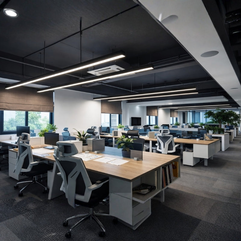 Suspension Linéaire LED 120cm 36W Interconnectable BLANC