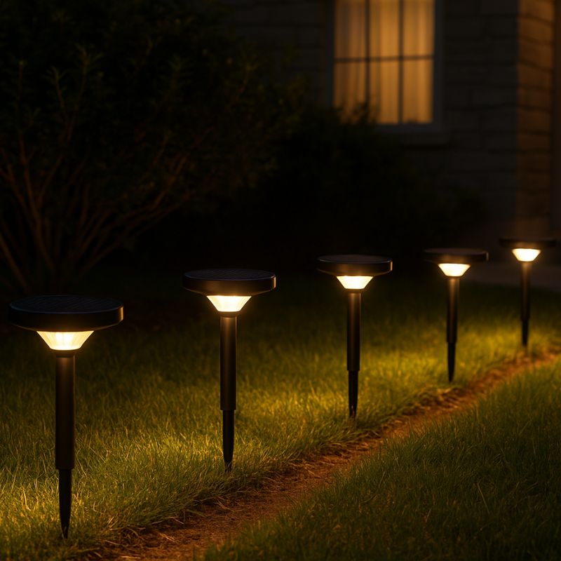 Lampe de Jardin Solaire à Piquet IP65 90lm (lot de 2)