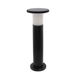 Borne de Jardin Solaire 60cm Noire 3000K/6400K