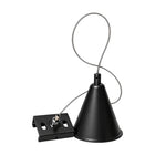 Kit de suspension Noir pour Rail Triphasé
