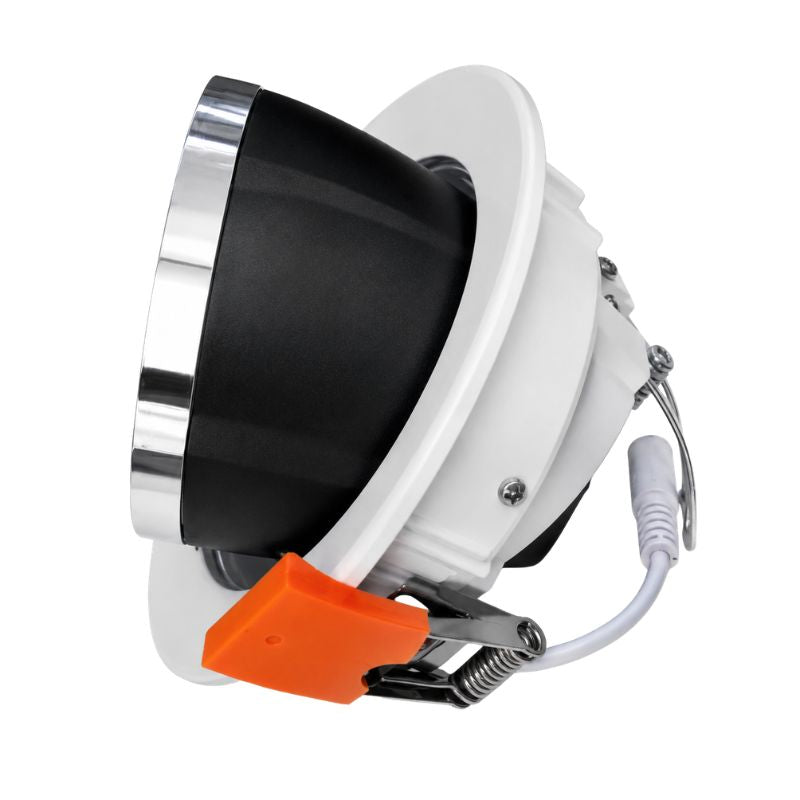 Spot LED Escargot Encastrable Orientable COB 10W 1000 lm 23°
