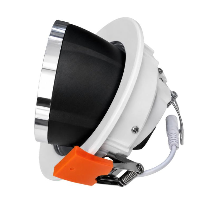 Spot LED Escargot Encastrable Orientable COB 10W 1000 lm 23°