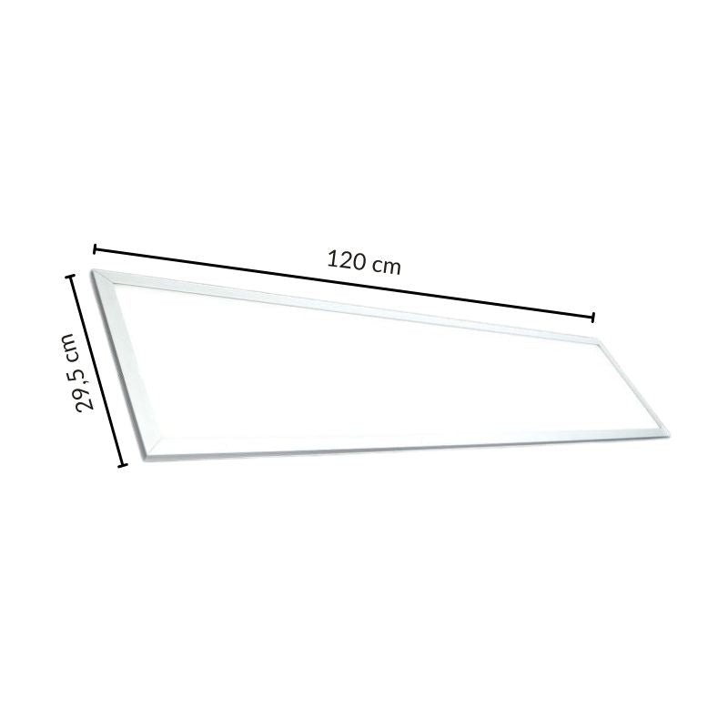 Panneau LED 36W UGR22 120x30cm (Pack de 2) | Éclairage pour Bureau
