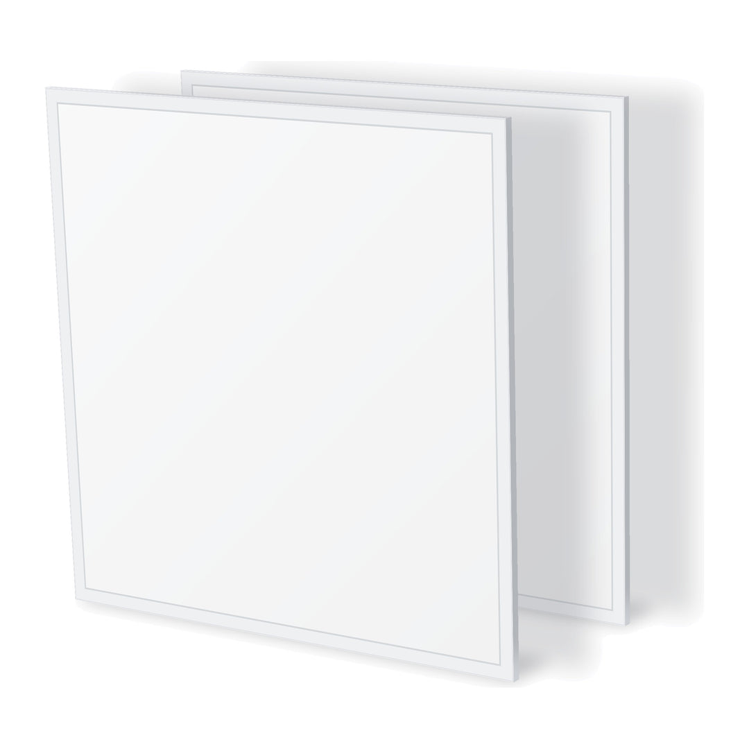 Pack de 2 - Panneau LED 36W 60x60 BLANC Dimmable 110lm/W avec Détecteur de Mouvement
