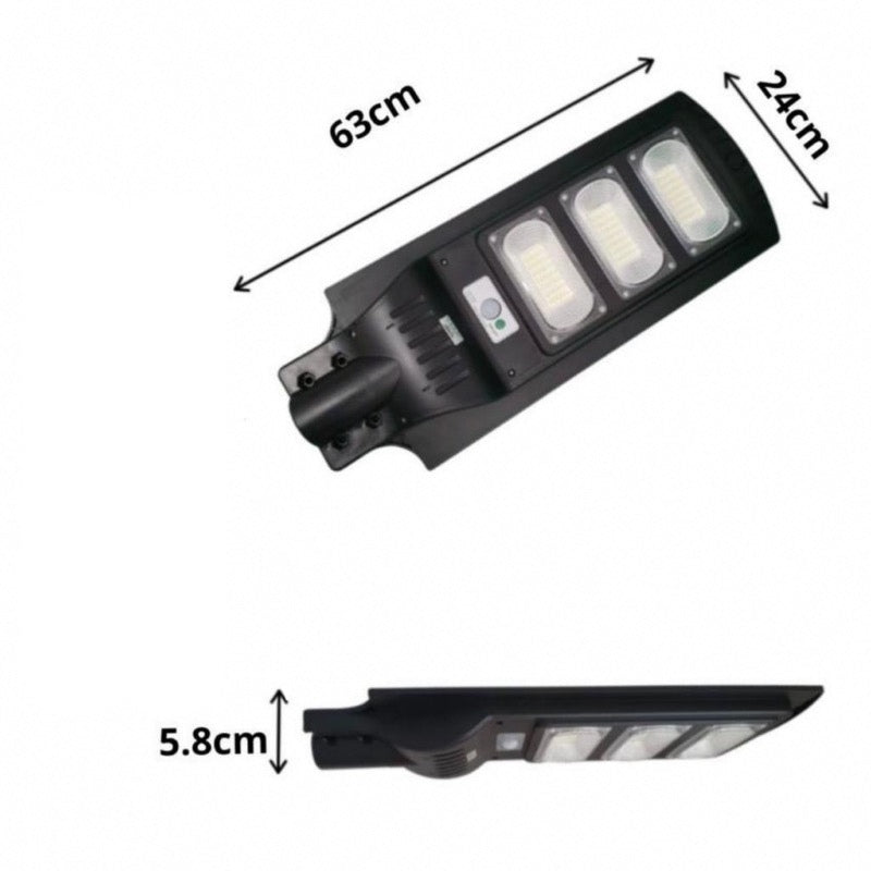 30W IP65 Solar Urban LED-Licht (Metallstange im Lieferumfang enthalten)