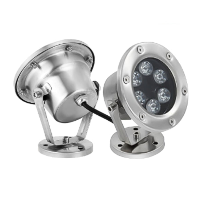 Lampe de Piscine 24W Submersible Acier Inoxydable IP68 DC24V