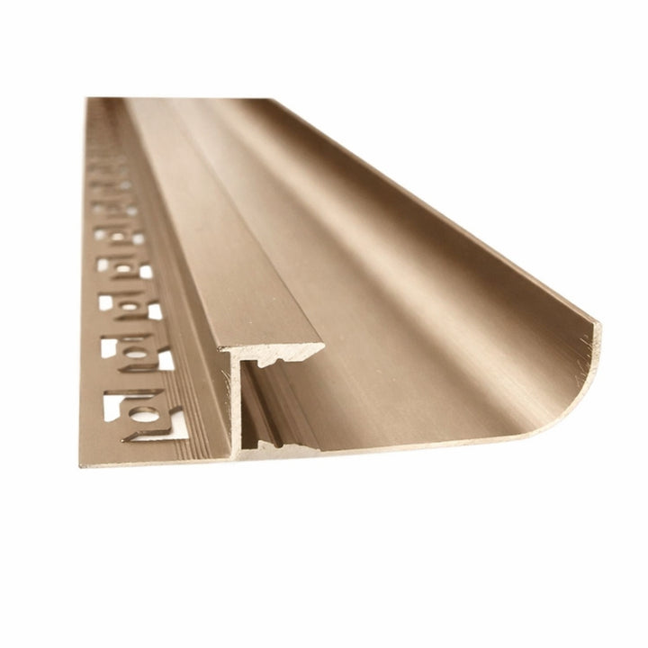 2 m goldenes Aluminiumprofil für LED-Streifen