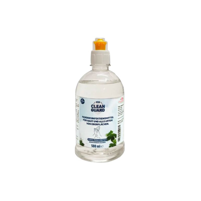 Solution hydroalcoolique 500ml pour les mains