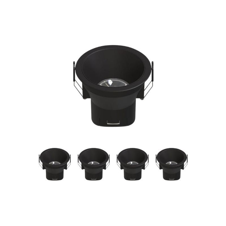 Spot LED Encastrable 9W IP44 Dimmable CCT Ø85.5mm (Pack de 5)