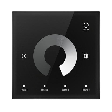 Variateur LED Monocouleur 12-48V DC Max 10A - Noir