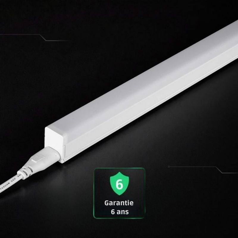 Tube Néon LED T5 120cm 16W 2 Têtes avec Interrupteur - Garantie 6 ans
