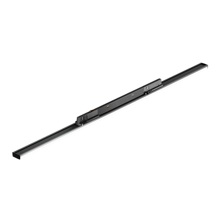 Linéaire sur Rail Triphasé 40-55W Ajustable 120cm 120° CCT Noir - 3000K/4000K/6000K
