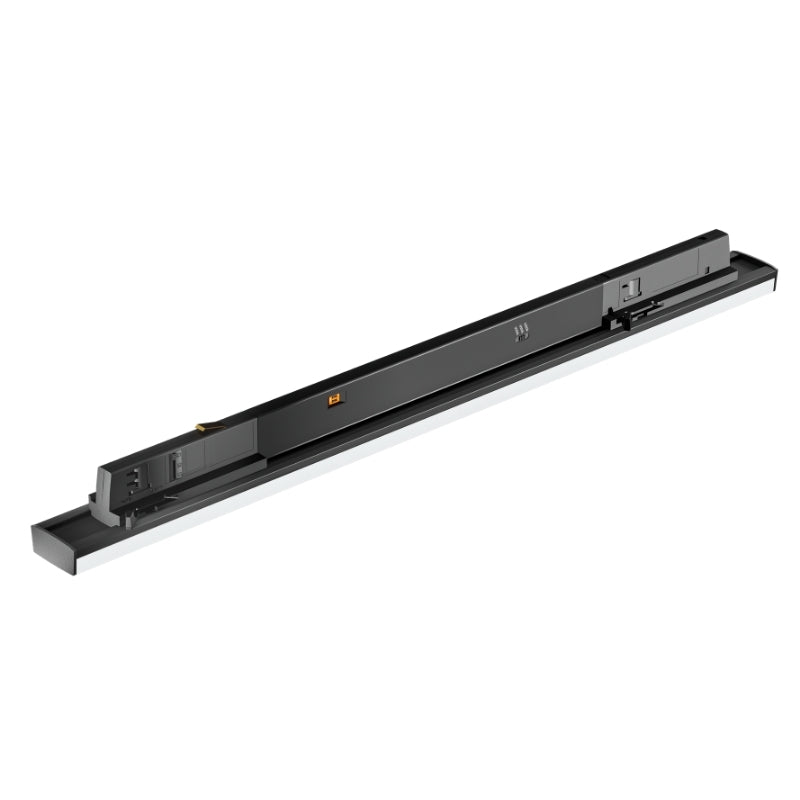 Linéaire sur Rail Triphasé 15-30W Ajustable 60cm 120° CCT Noir - 3000K/4000K/6000K
