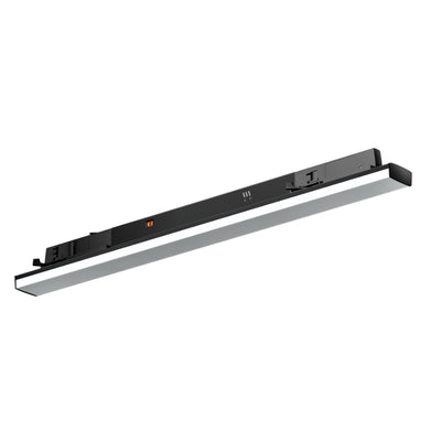 Linéaire sur Rail Triphasé 15-30W Ajustable 60cm 120° CCT Noir - 3000K/4000K/6000K