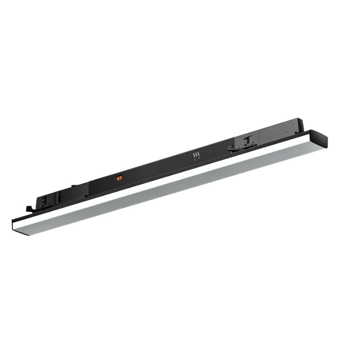 Linéaire sur Rail Triphasé 15-30W Ajustable 60cm 120° CCT Noir - 3000K/4000K/6000K
