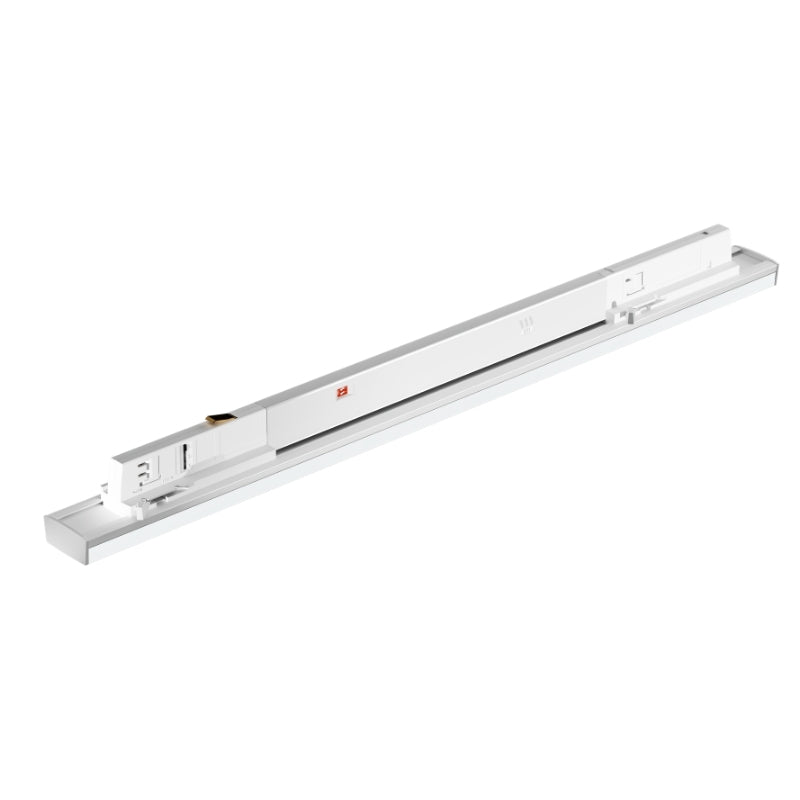 Linéaire sur Rail Triphasé 15-30W Ajustable 60cm 120° CCT Blanc - 3000K/4000K/6000K