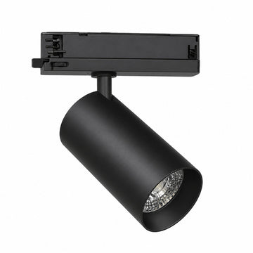 Foco LED en Riel COB Trifásico 30W 36° Negro - Garantía 5 años