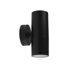 Black Wall Light IP65 Double Beam GU10