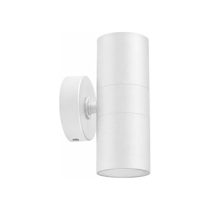 Applique Murale Blanche IP65 Double Faisceau GU10