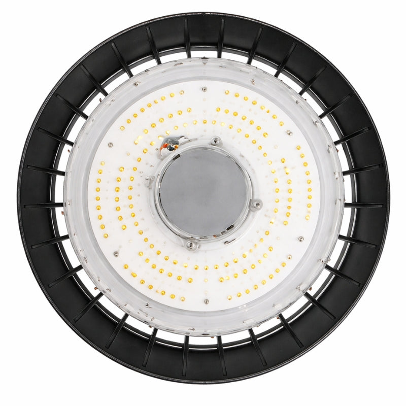 Cloche Industrielle LED 200W 120° NOIR (Pack de 5)