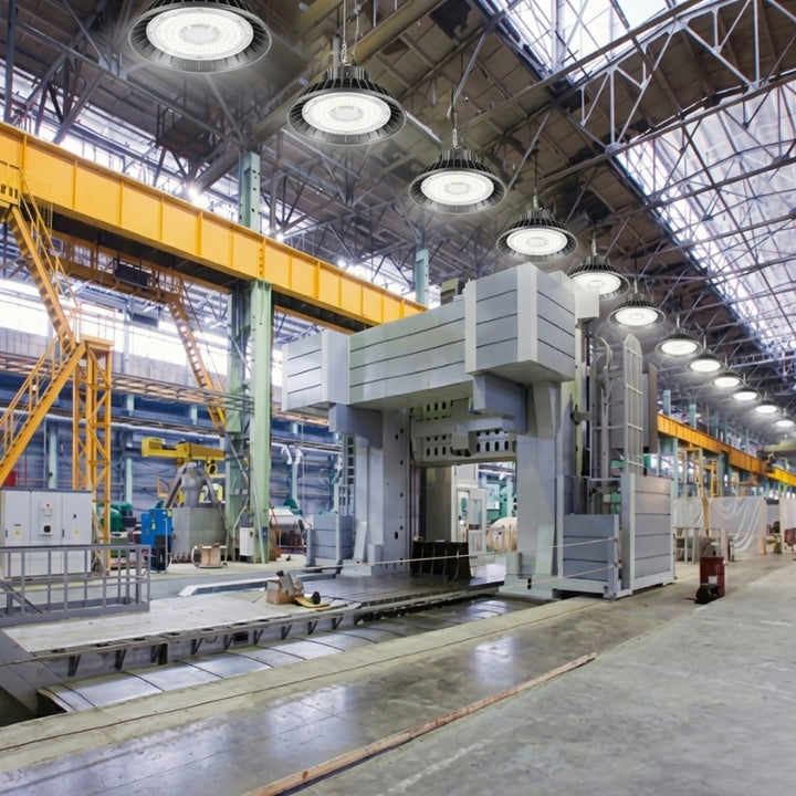 Industrielle LED-Klingel 150W 120° SCHWARZ