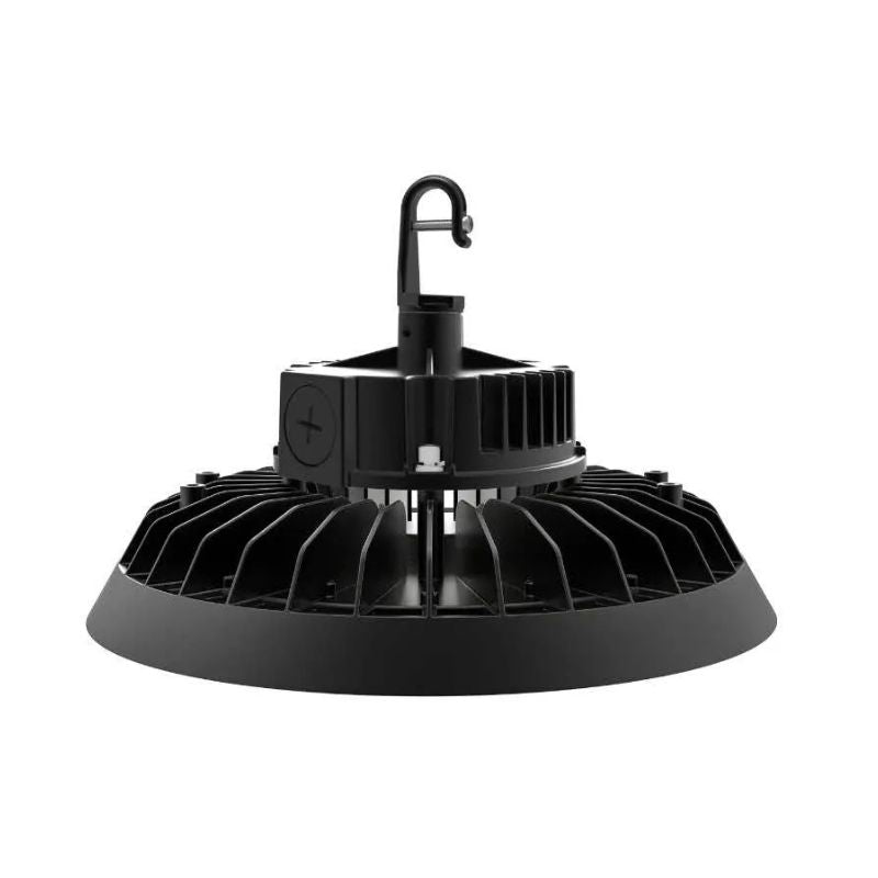 Suspension LED Industrielle UFO Dimmable 150W-200W-250W 187lm/W avec détecteur de mouvement - Garantie 5 ans
