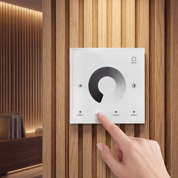 Variateur LED Monocouleur 12-48V DC Max 10A - Blanc