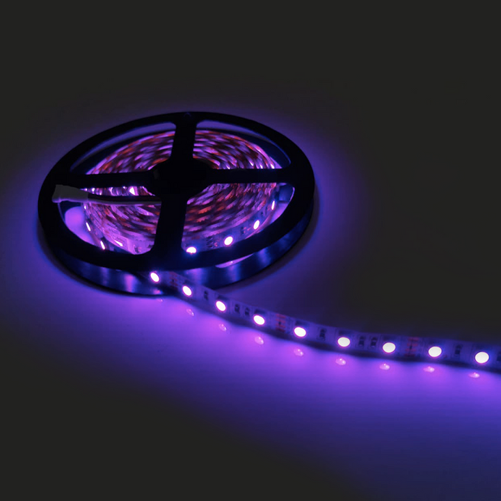 Bandeau LED RGB 12V 5m 5050 60LED/m IP20