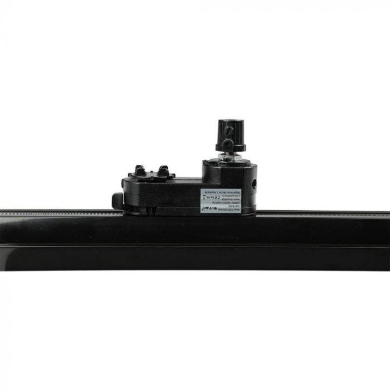 Adaptateur pour Rail Triphasé Noir