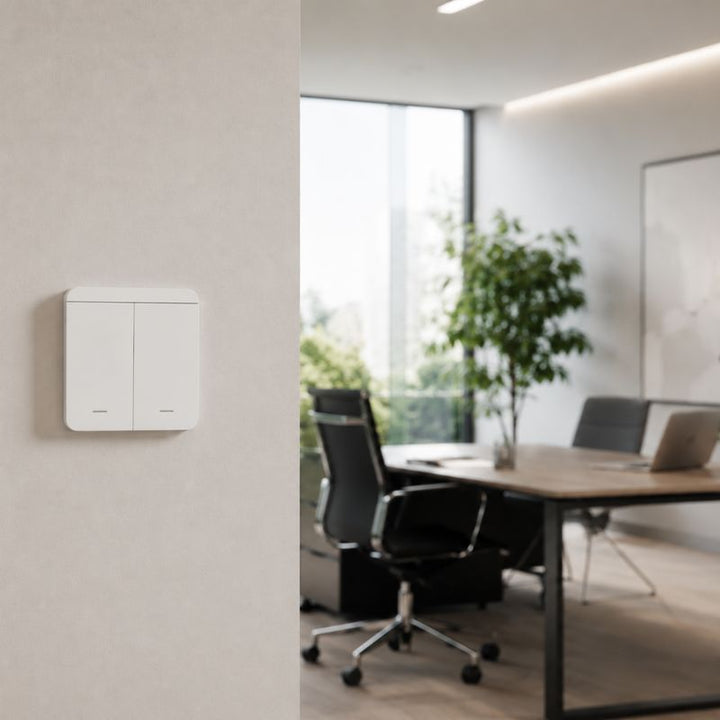 Interrupteur Mural sans Fil Bouton Double