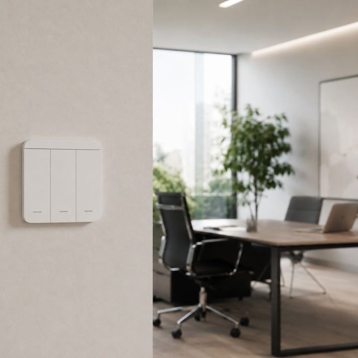 Interrupteur Mural sans Fil Bouton Triple