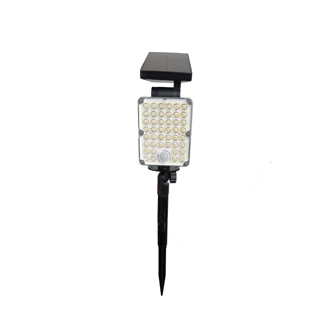 Spot LED Extérieur Étanche à Piquer IP65 Solaire 8W 1150lm 144lm/W avec Détecteur