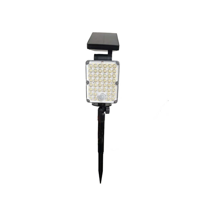Spot LED Extérieur Étanche à Piquer IP65 Solaire 8W 1150lm 144lm/W avec Détecteur